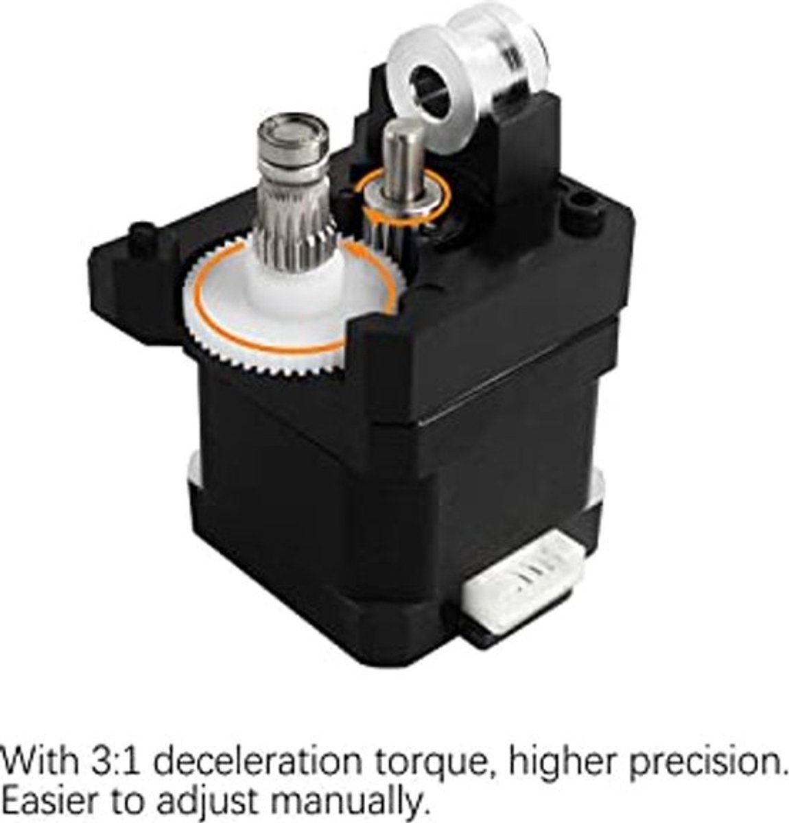 Dubbele aandrijfextruder Bowden Dual Gear voor Creality Ender 3, Ender 3 v2, Anycubic Mega 3D-printer