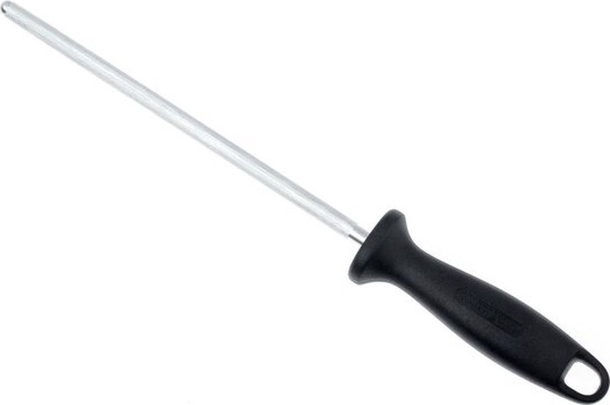 Scoby - Aanzetstaal - Professionele Messenslijper - RVS - Messen Slijpen Tool - Zilver/Zwart