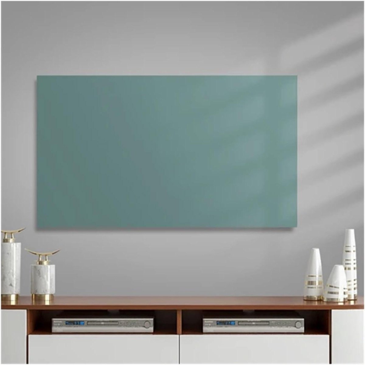 Tv-beschermhoes - Schermhoes Afdekking - Tv Beschermen - All-inclusive Elastisch - 140 cm - Donkergroen