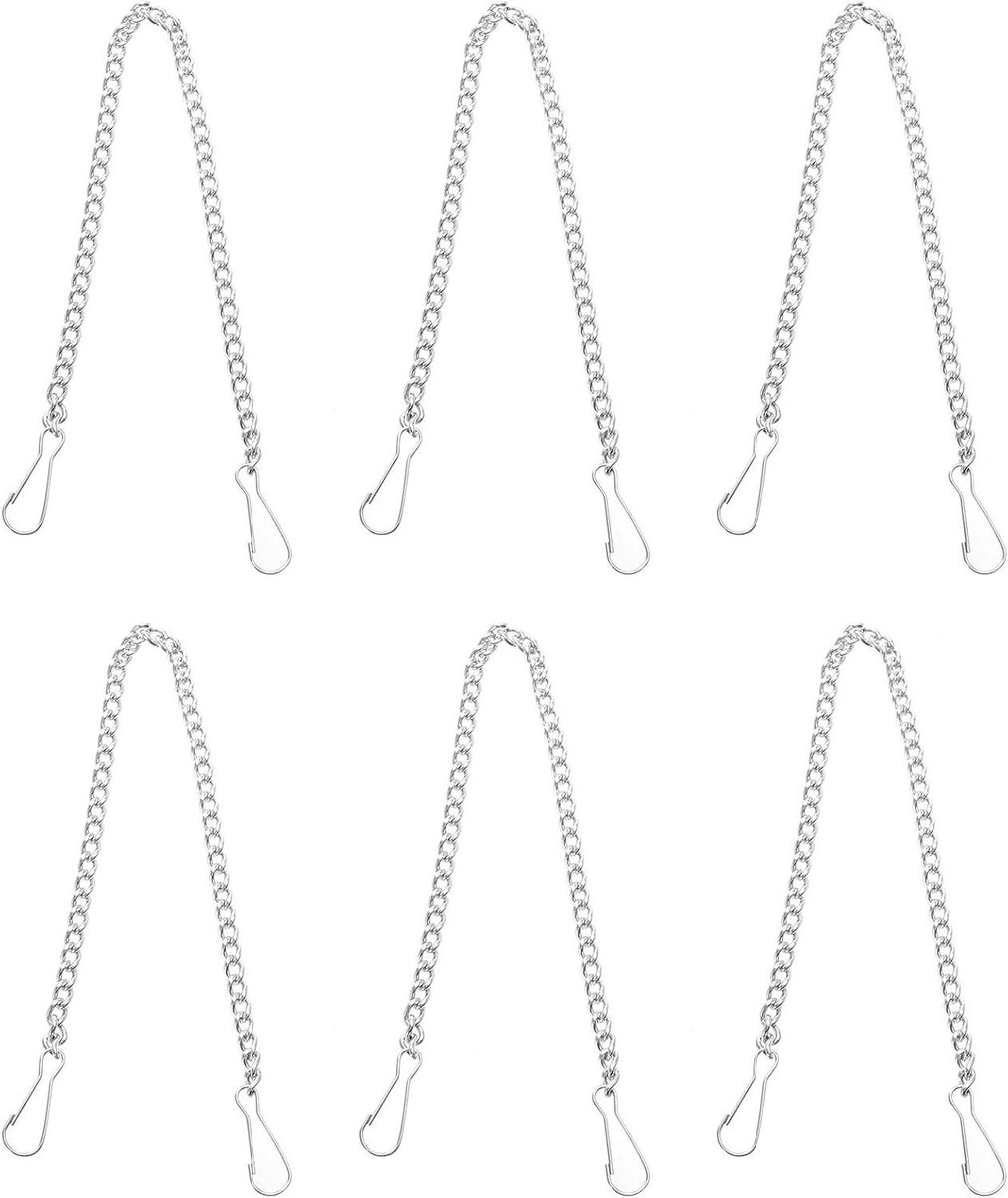 Toilet Klep Ketting - Toilet Spoelketting - Toilet Reparatie - Roestvrij Staal - 27.5 cm - Zilver