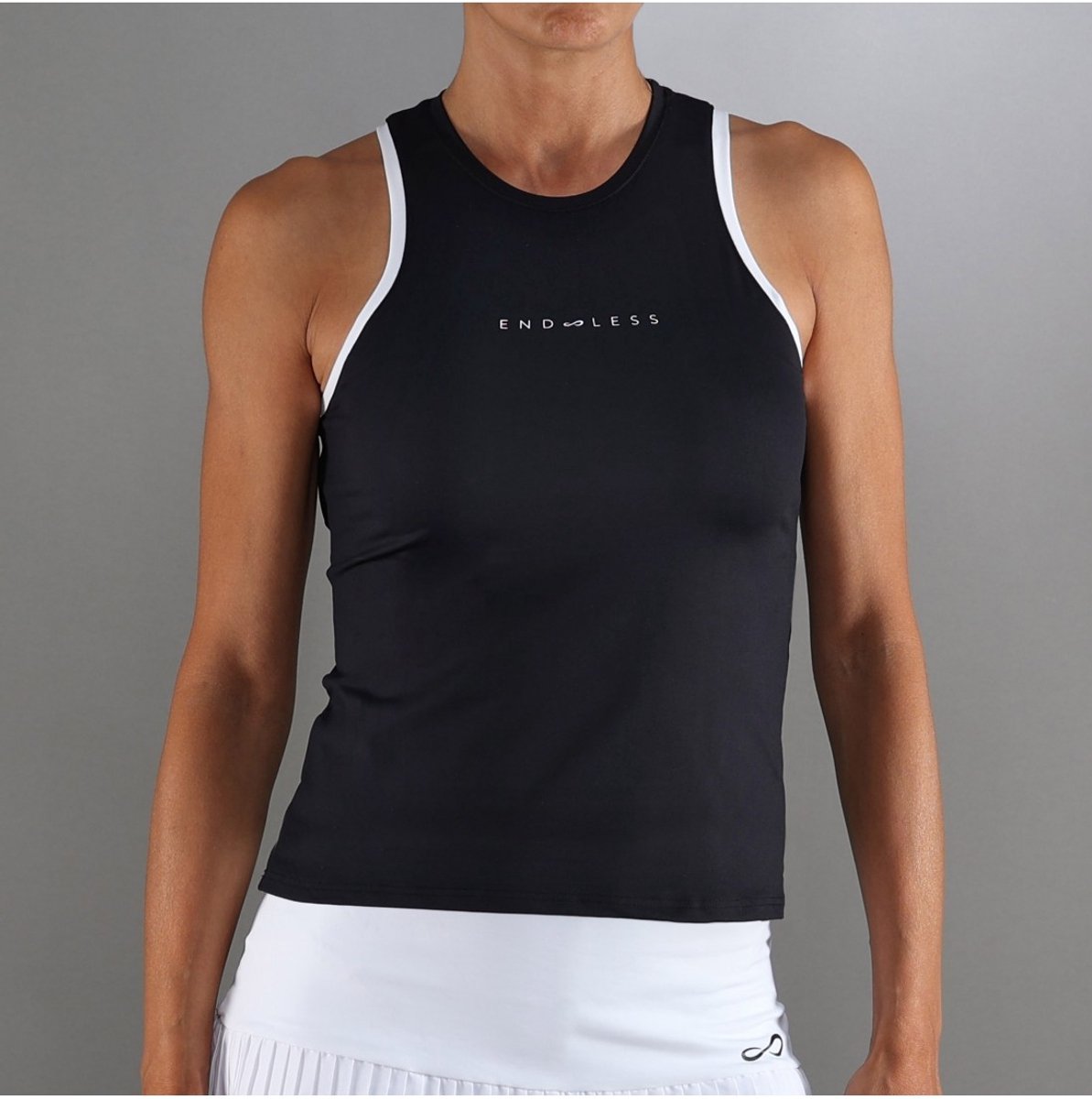 Voorraad Padel S.L. Endless Essential T-shirt ZwartL - L