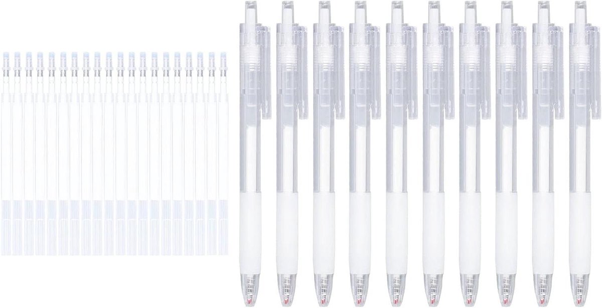 Lijmpennen Set - Knutsel lijm - DIY Knutselen - Sneldrogend - 10 stuks - Wit