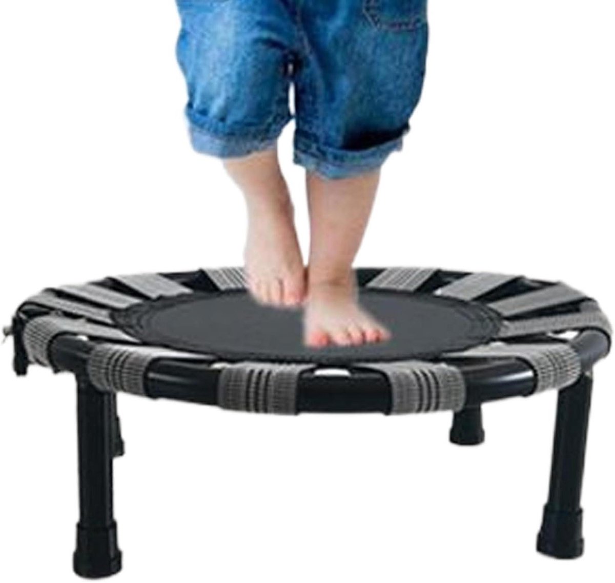 Kindertrampoline - Indoor trampoline - Binnen spelen - Gewatteerde randen - 444 x 262 x 91 cm - Niet gespecificeerd