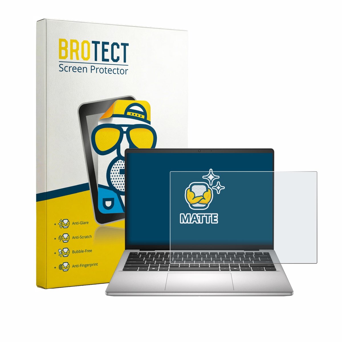 BROTECT - Screenprotector voor Dell Dell Pro 14 Essential - Folie Beschermfolie matte