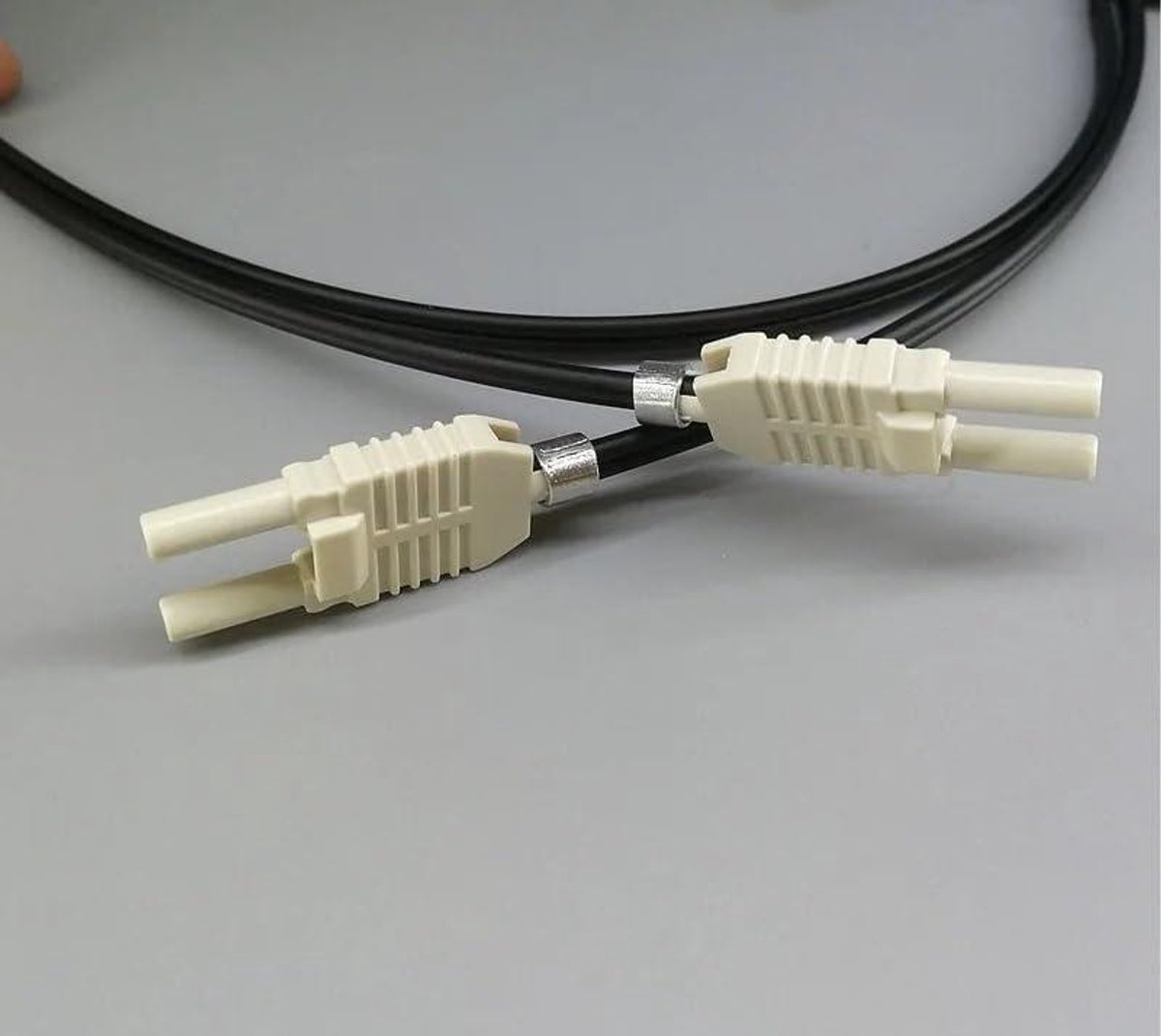 Glasvezelkabel - Serverkabel - Netwerkverbinding - Dubbelkernig - 15M - Zwart