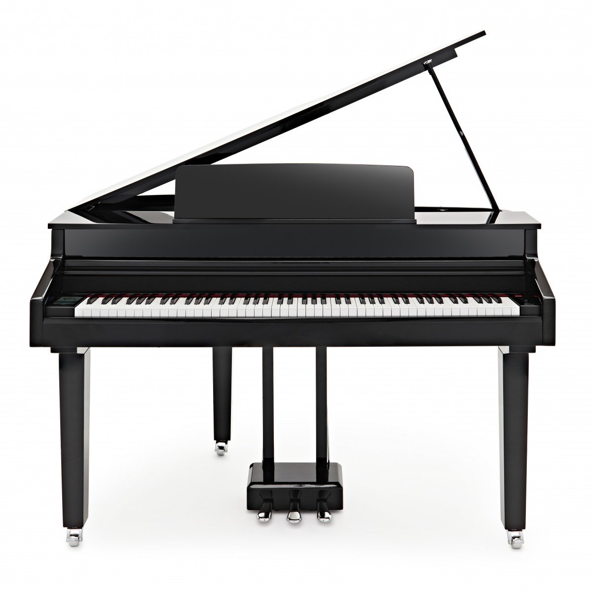 G4M Sonori Digitale Vleugelpiano, Gepolijst Ebbenhout