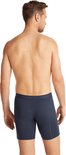 Donkerblauwe basic long short van Ten Cate, gezien vanaf de achterkant gedragen door een model.