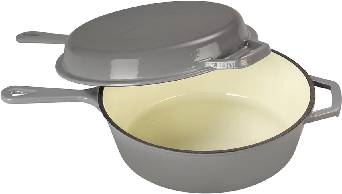MRKK® Gietijzeren Braadpan - Braadpan - Voor Alle Warmtebronnen