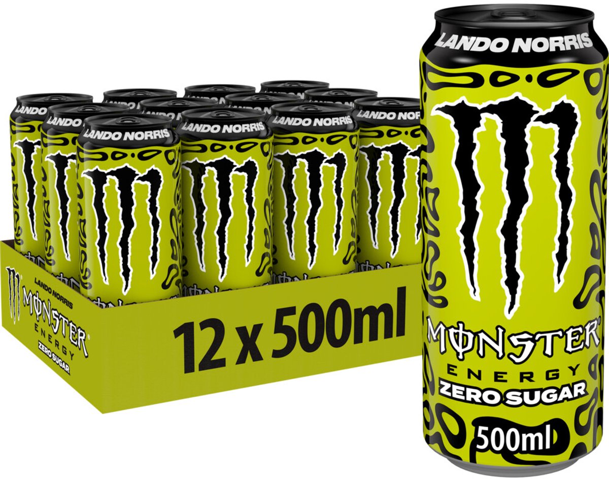 Monster Energy Lando Norris - 12x 500 ml