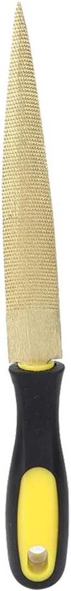 Houtvijl Kegelvormig - Rasp Houtbewerking - Hout Bewerken - Koolstofgereedschapstaal - 15 cm - Goud