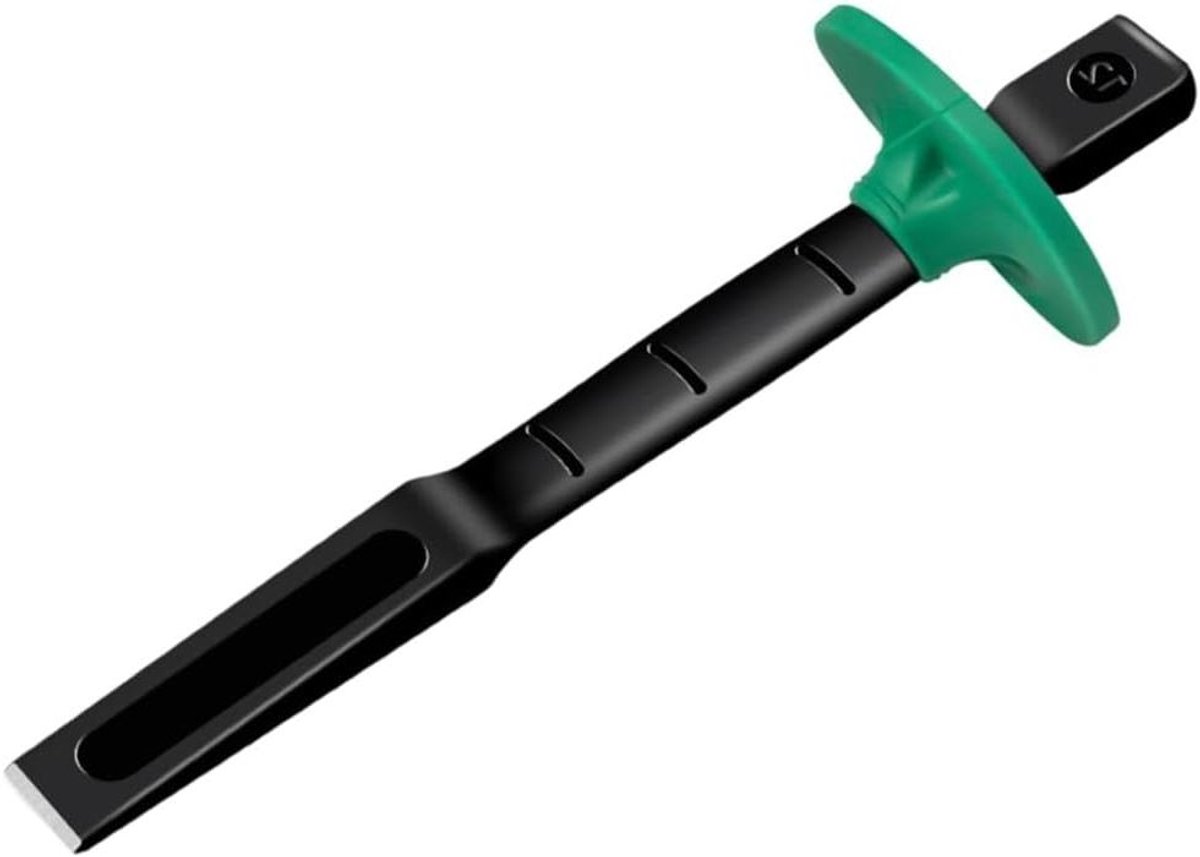 Steenbeitel - Betonbeitel Metselgereedschap - Beton Hakken - Ergonomische Handbescherming - 30.5 cm - Zwart