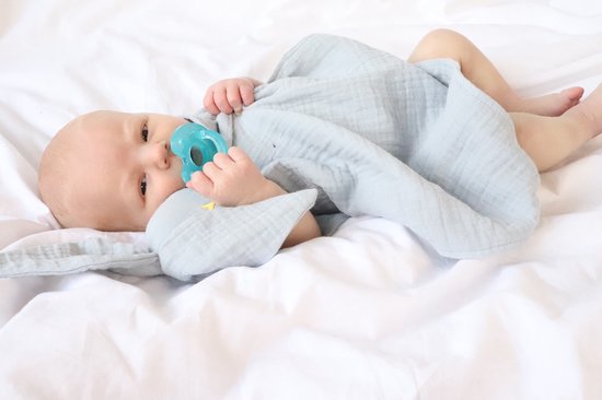 MijnNami Soother Speen Duopak - 2 stuks - Mint - Stimuleert borstvoeding - Newborn fopseen - 34w / 0-6 maanden van MijnNami — afbeelding 4