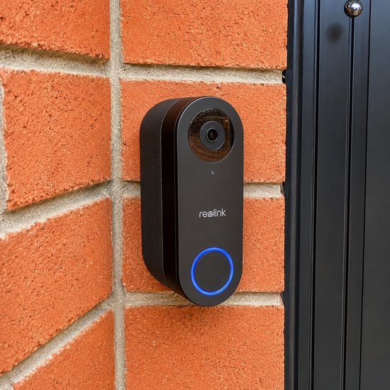 Hoekmontage Beugel Geschikt voor Reolink 5MP WiFi Video Doorbell – 35° Muurbeugel – Optimale Kijkhoek – Weerbestendige Wandhouder – Zwart — afbeelding 5