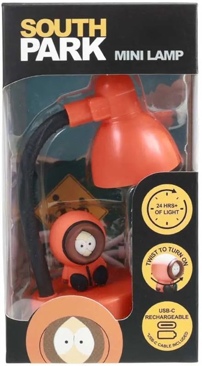 Blue Sky Studios South Park USB mini lamp LED bureaulamp oranje. — afbeelding 2