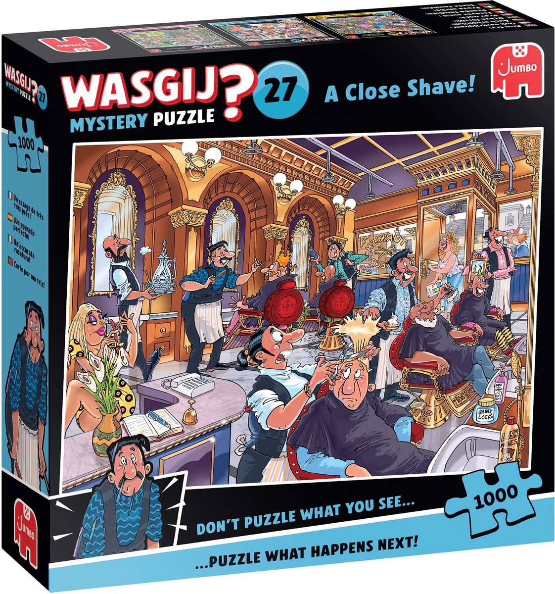 Wasgij Mystery 27 - Vlam In De Pan! - 1000 Stukjes puzzel - Legpuzzel volwassenen — afbeelding 8