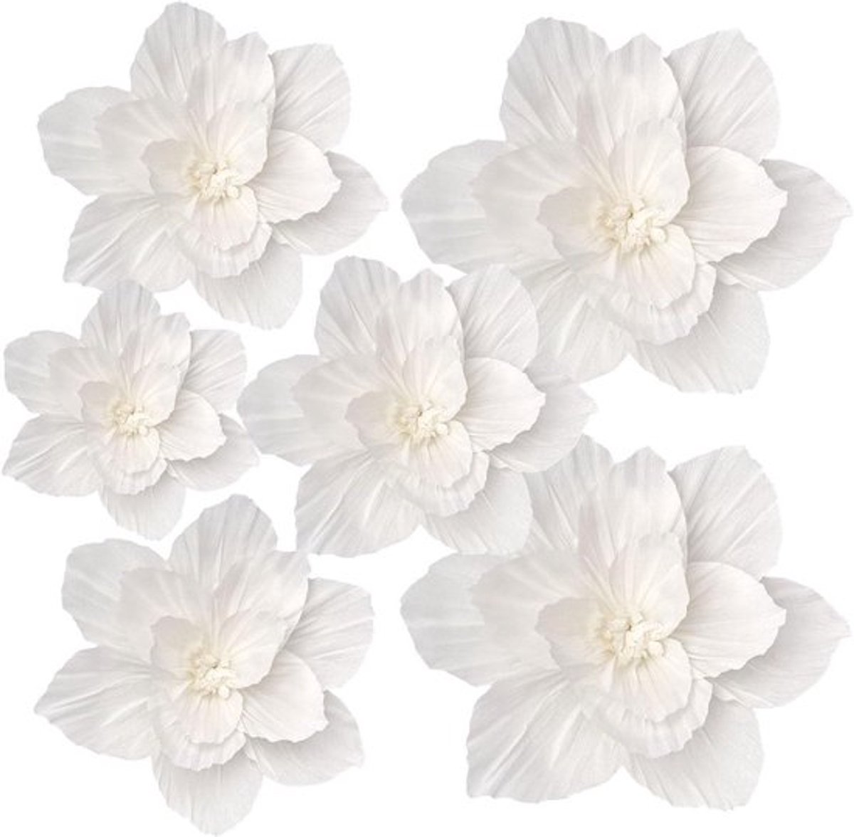 Papieren Bloemendecoratie Set voor Bruiloft, Verjaardag en Babyshower