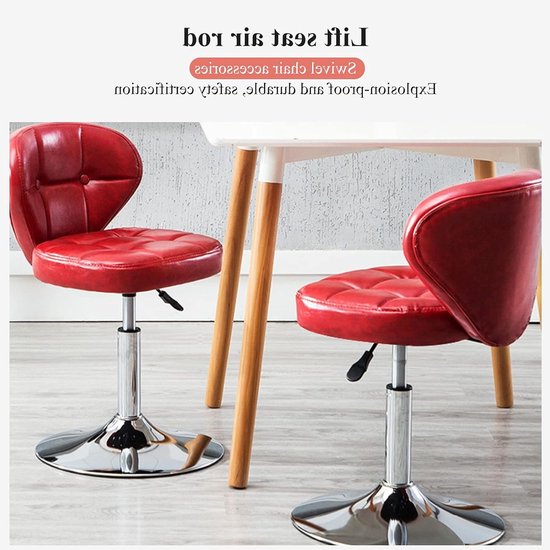 Verstelbare Gaslift Cilinder voor Kantoorstoelen, 6.5 inch, Universele Vervangingsonderdelen voor Ergonomische Stoelen en Thuiswerkplek — afbeelding 5
