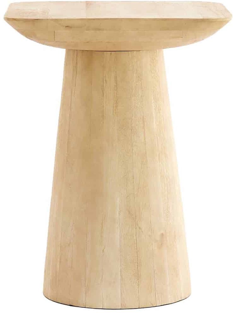 Light & Living Bijzettafel Dego - Naturel - 45x45x59cm - Modern Bruin
