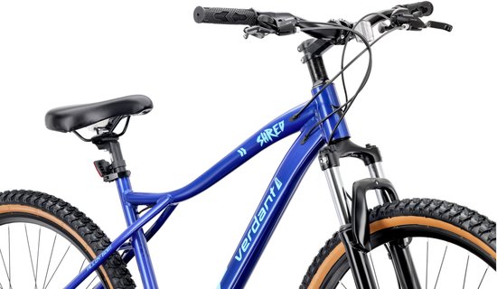 VERDANT SHRED Mountainbike 29", MTB-fiets voor dames en heren, fiets 29 inch - aluminium frame, schijfremmen, 21 versnellingen - Blauw van Verdant — afbeelding 3