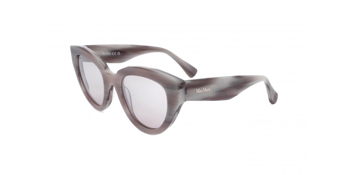 Maxmara MM0077 Beige horn 50/22/140 WOMAN Zonnebrillen