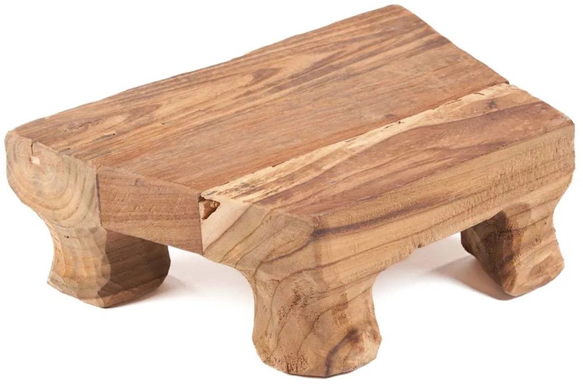 Yummy Tray dienblad - naturel -teakhout