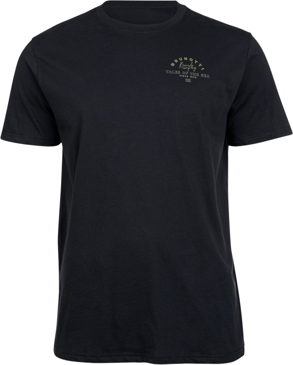 Brunotti Janusai T-Shirt 100% Katoen Regular Fit XXXL Zwart