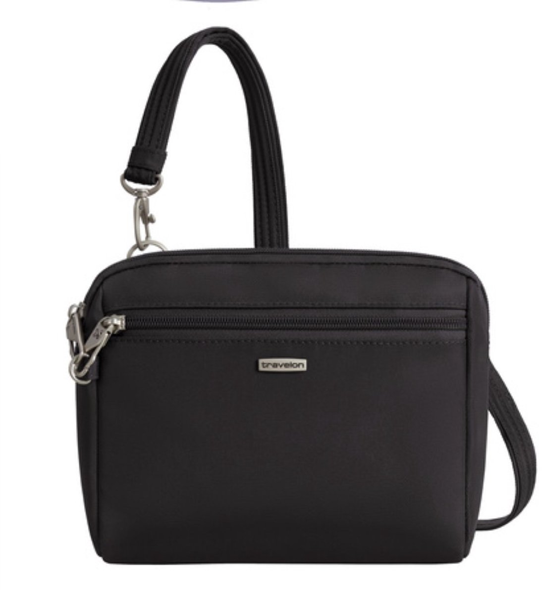 Travelon Classic Anti-diefstal Heuptas / Crossbody - Zwart