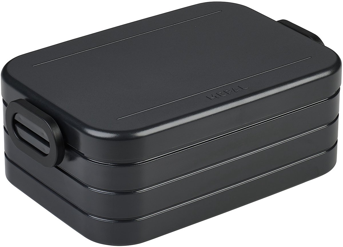 Bol.com Mepal Lunchbox midi – Broodtrommel – 4 boterhammen - Nordic black aanbieding