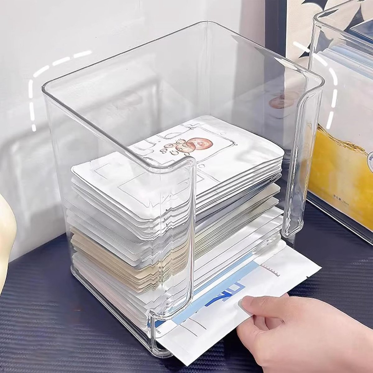 Make-up Opbergsysteem - Cosmetica Organizer - Schoon Werken - Verdeelde Compartimenten - 15x18x15 cm - Doorzichtig