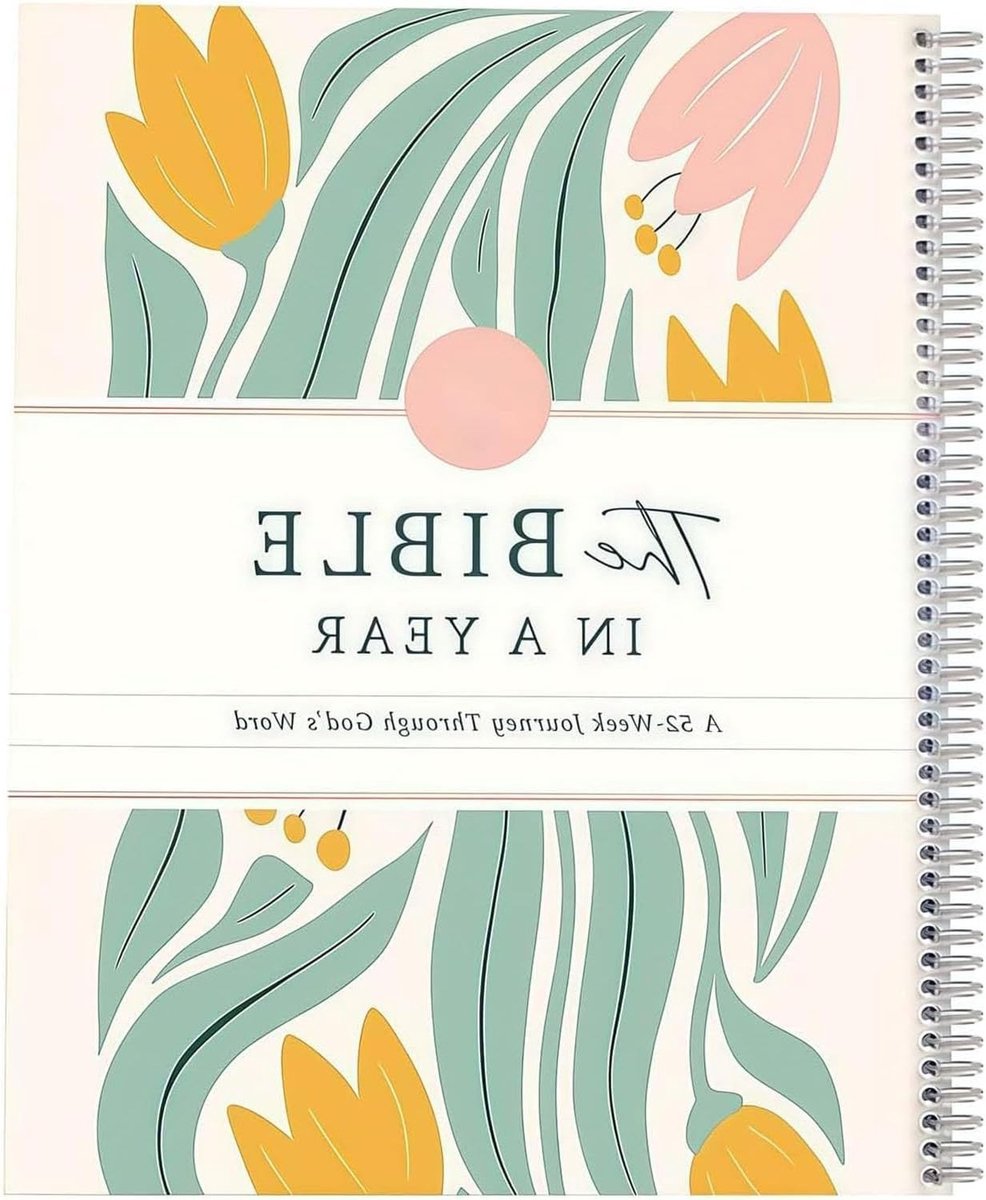 Bijbelstudiegids voor Vrouwen: 52 Weken, Spiralige Notitiepagina's, Bijbelstudie Journal en Christelijke Cadeaus voor Vrouwen, Familie en Vrienden