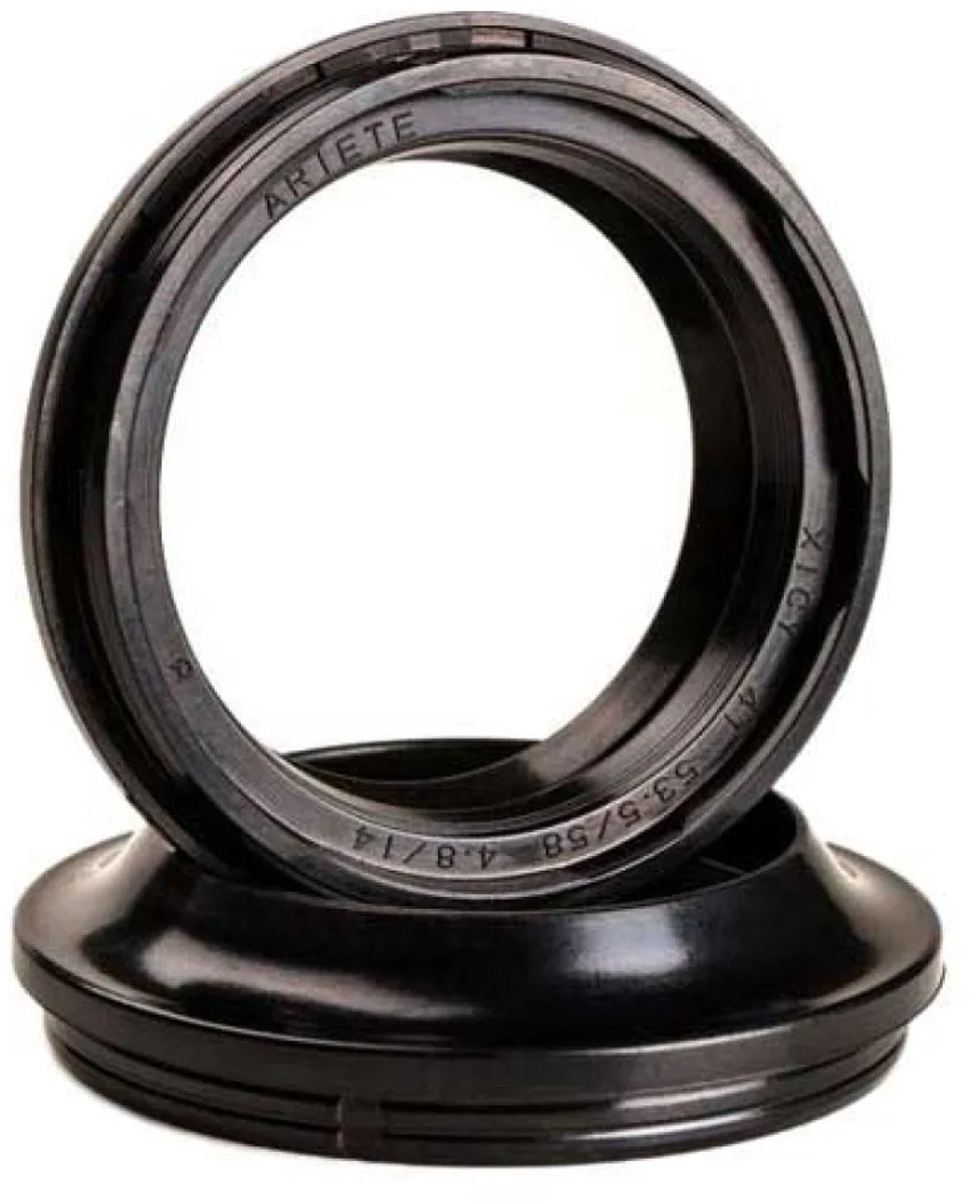 Ariete 33x45.5-49.7x4.5-13.8mm Vork Stofafdichtingsset Zilver