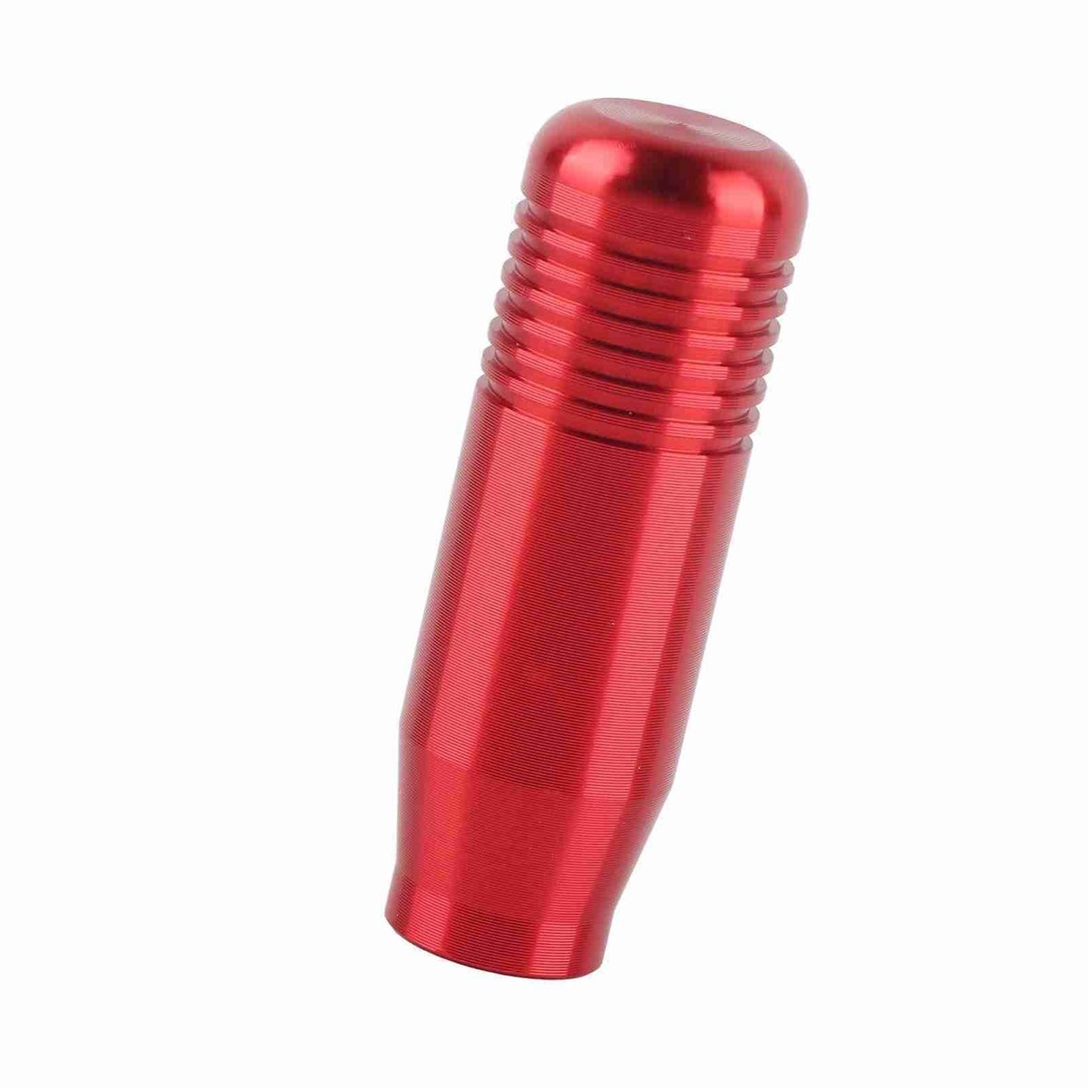 Allecto - Yctze Ergonomische Aluminium Versnellingspookknop - Rood - 8,5 cm