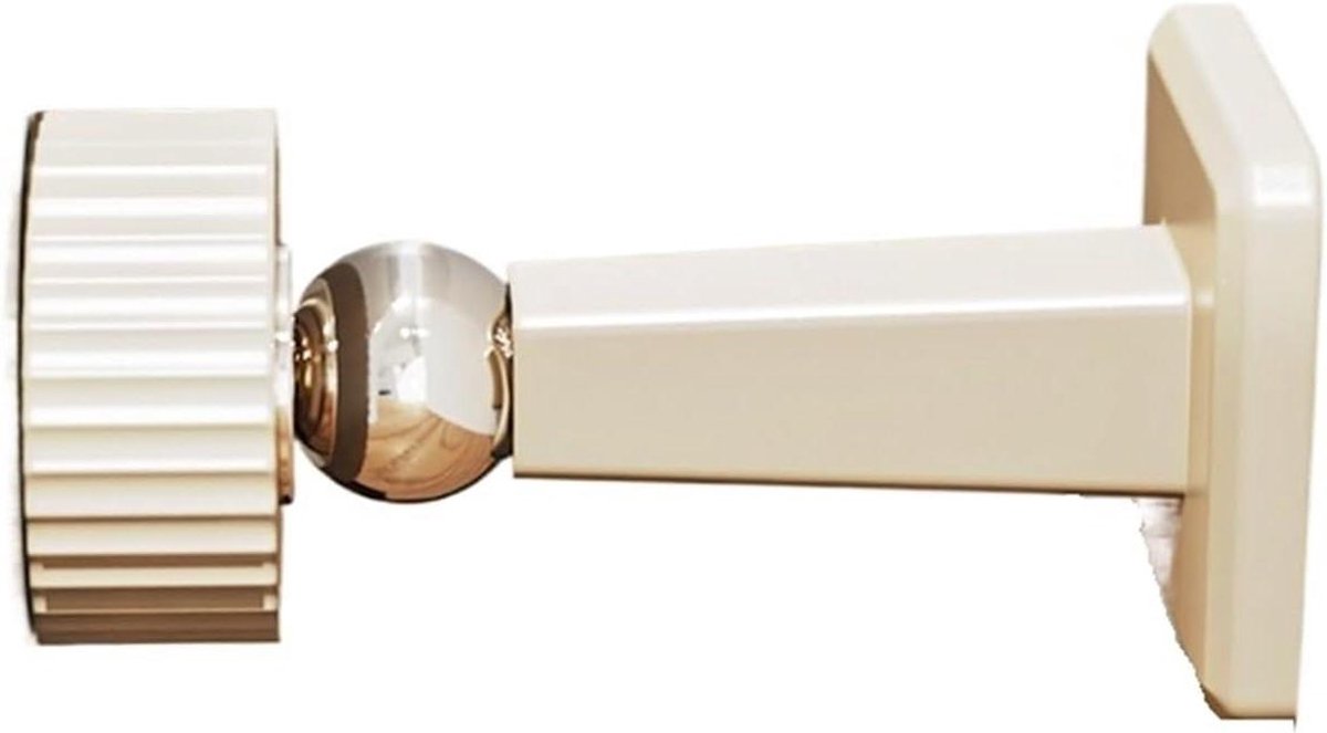 Magnetische Deurstopper - Zware Deurhouder - Deur Stil Houden - Neodymium Magneten - 15x15x15 cm - Beige