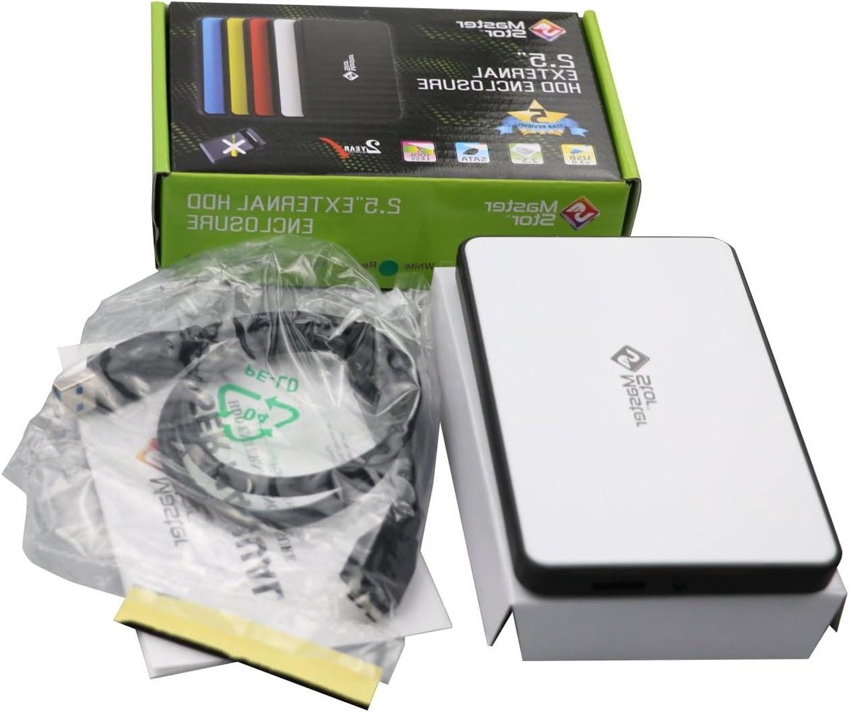 Externe Harde Schijf - Draagbare Opslag - Bestanden Opslaan - Supersnelle USB 3.0 - 500 GB - Wit