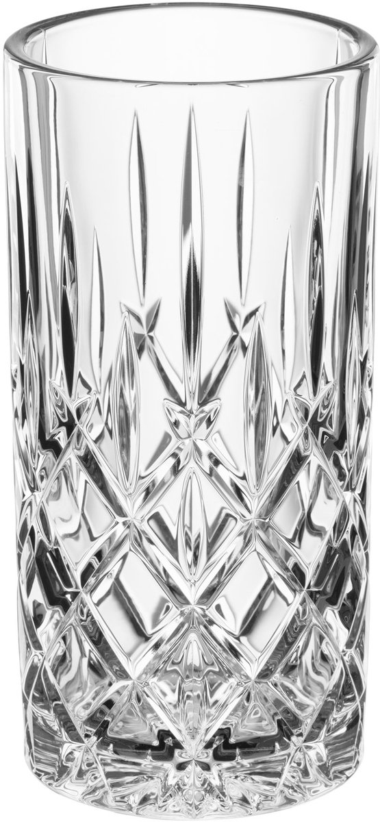 Nachtmann Noblesse vaas windlicht, bloemenvaas, decoratieve vaas, kristalglas, 28 cm, 106383