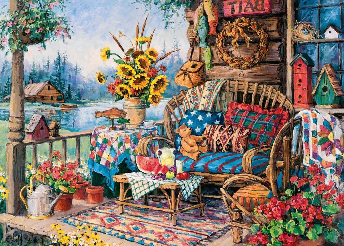 1000-delige Puzzel - Legpuzzel Volwassenen - Ontspanning Thuis - Perfect Passende Stukjes - 70 x 50 cm - Multicolour