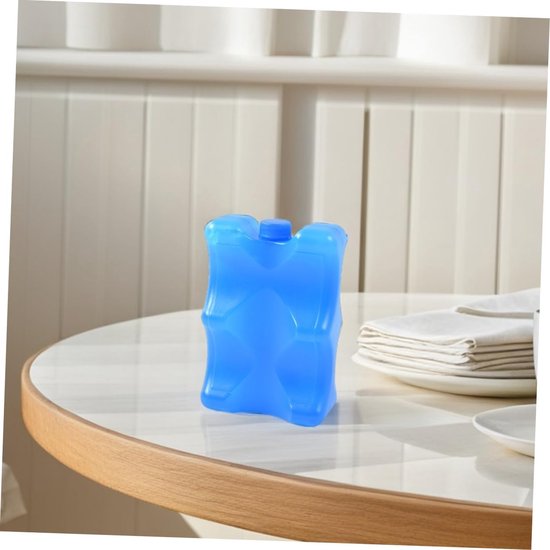 Melk Koel Elementen - Koelpacks - Borstvoeding Onderweg - Herbruikbaar - 350 ml - Blauw van Merkloos — afbeelding 5