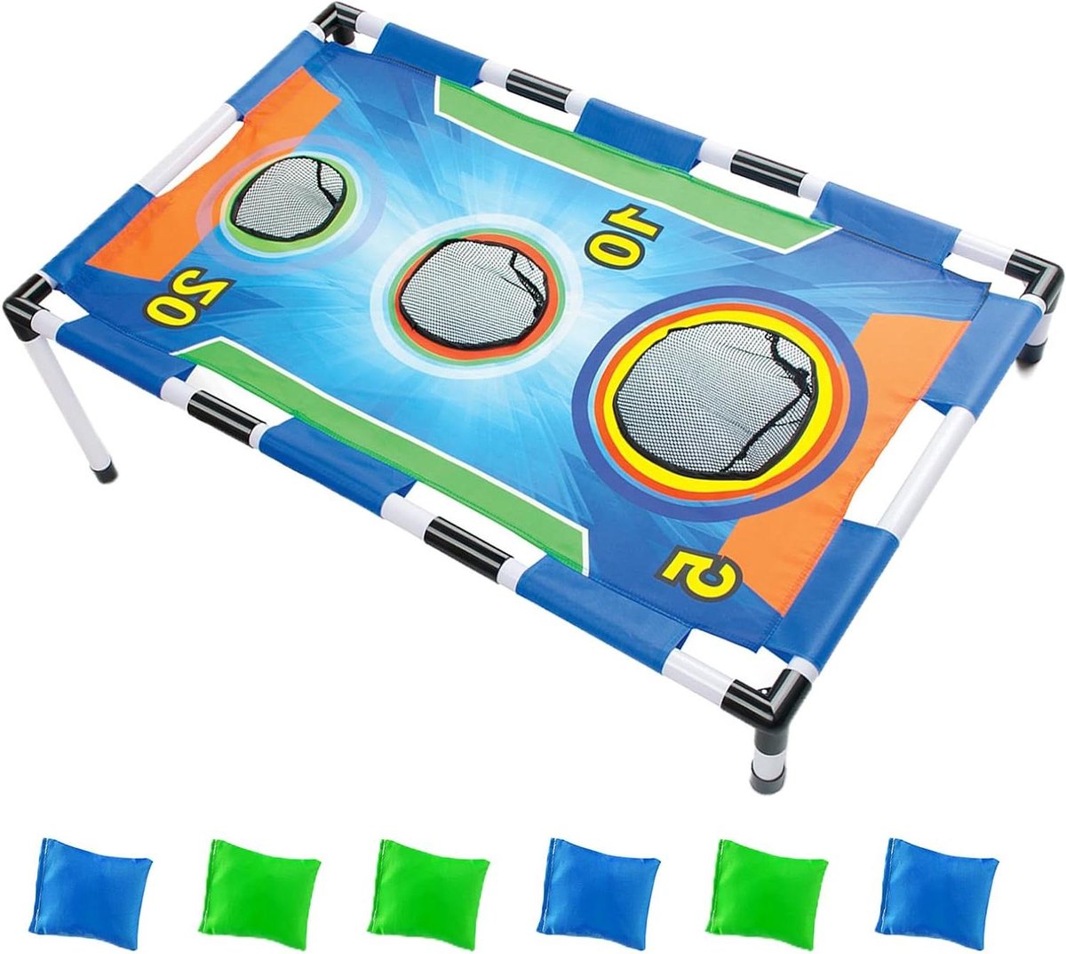 Zakgooi Spel - Gooispel Bonen - Familie Activiteiten - Cognitieve Groei - 97x57x31cm - Meerdere kleuren