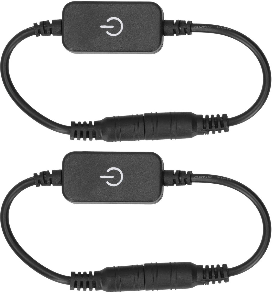 ONF3 - Mini LED Strip Touch Dimmer - Dimbare Schakelaar voor 12V-24V LED Verlichting - Ideaal voor Thuisgebruik - Eenvoudig te Installeren - Ges...