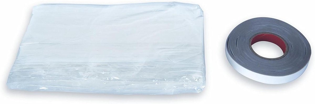 Beglazingsfolie - Tochtwering - Isoleren Ramen - Secundair Effect - 6 m² Set - Transparant