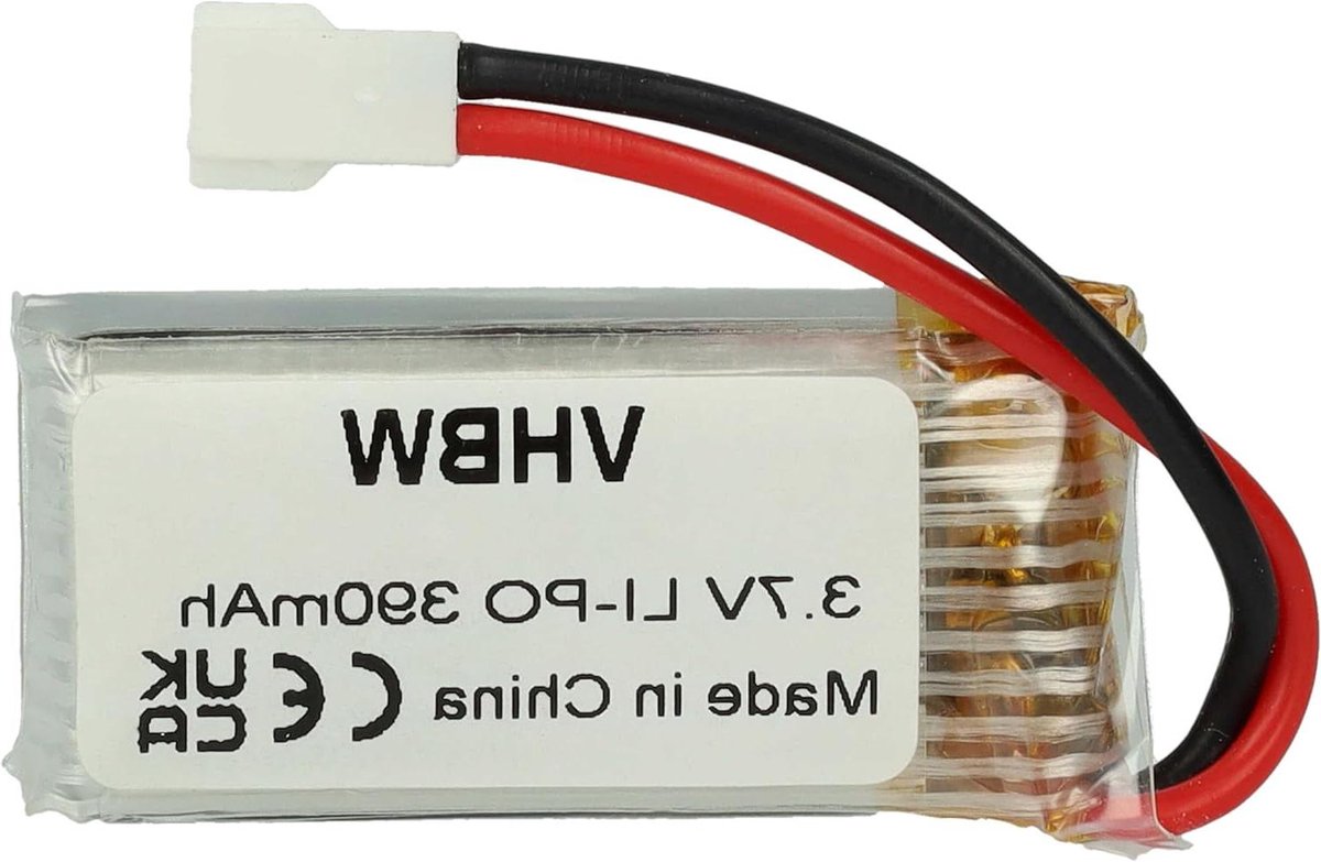Drone Accu - Reserve Batterij - Vliegen - Oplaadbaar - 390 mAh - Zwart