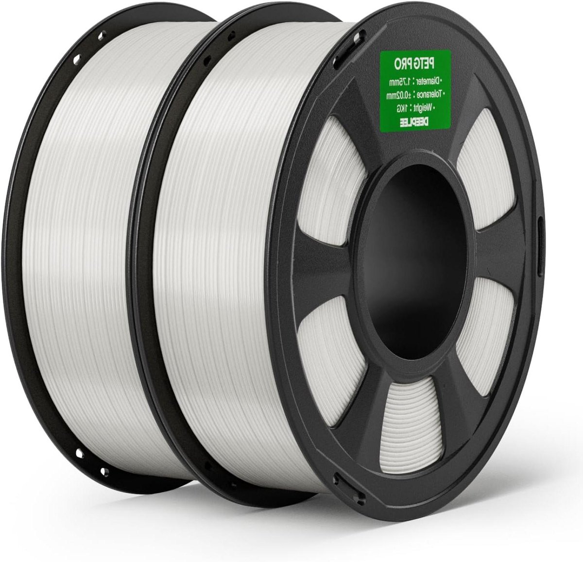 3D Print Filament - Transparant PETG - Objecten Maken - Hoge Slagvastheid - 2 kg - Transparant