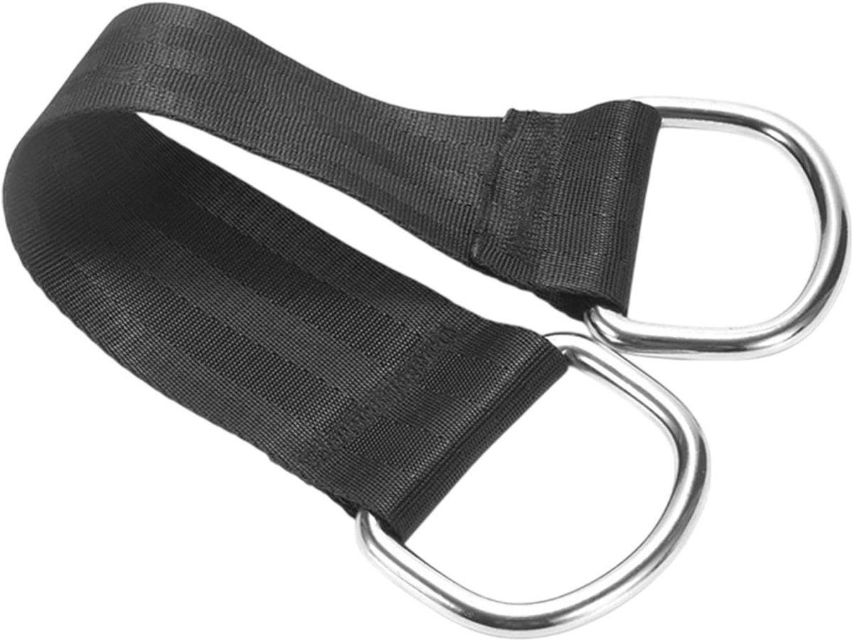 Boomriemen - Hangmat ophangriem - Buitenactiviteiten - Beschermt boomschors - 335 cm - Zwart