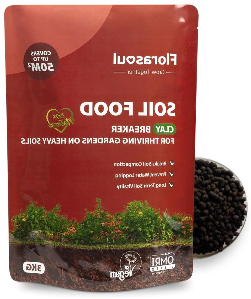 Bodemverbeteraar Kleigrond - Grondverbeteraar Tuin - Verbeteren Tuinaarde - Biologisch Granulaat - 3kg 50m2 - Bruin