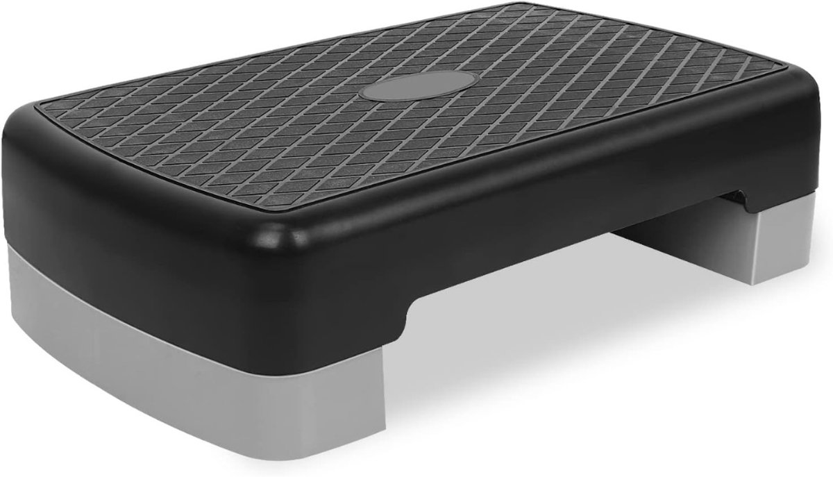 YOR® Stepper Fitness - Fitness - Grijs - 46cm x 28cm x 11cm