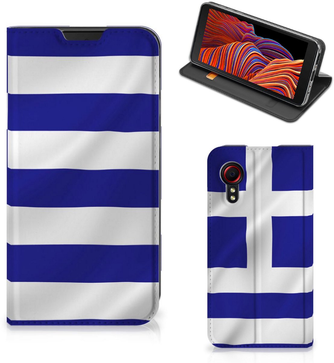 Samsung Galaxy Xcover 5 Standcase Griekenland