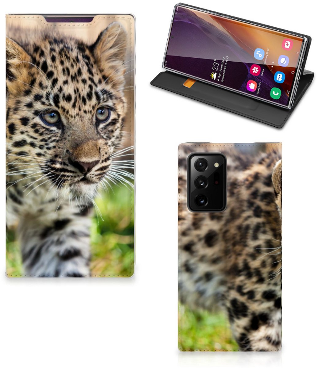 Samsung Galaxy Note 20 Ultra Hoesje maken Baby Luipaard