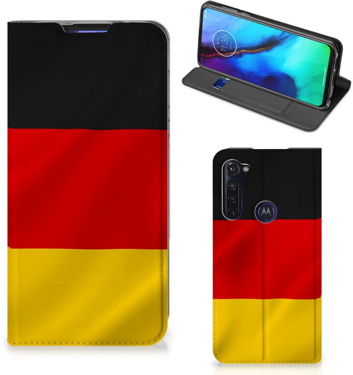 Motorola Moto G Pro Standcase Duitsland