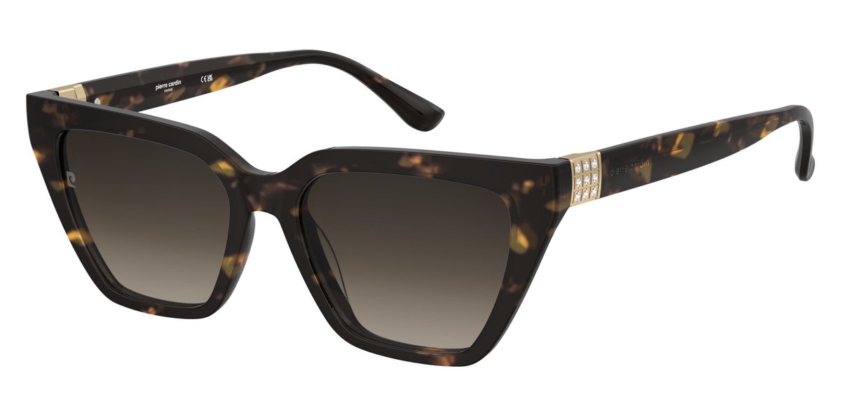Pierre Cardin P.C. 8549/S Havana 54/17/145 WOMAN Zonnebrillen
