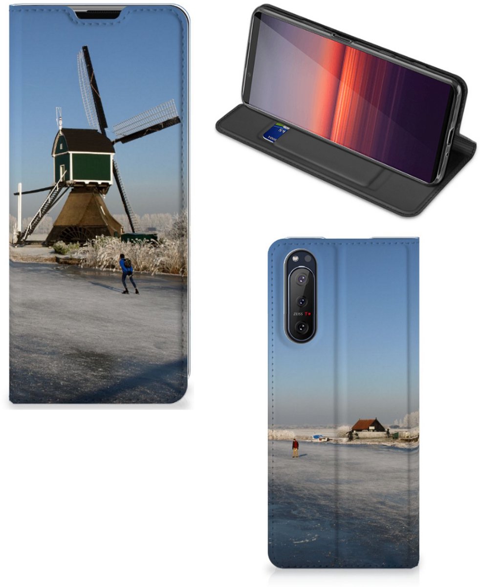 Sony Xperia 5 II Book Cover Schaatsers